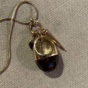 Banana Republic Gold Pendant Necklace